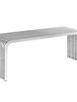 Rail Stainless Steel Bench