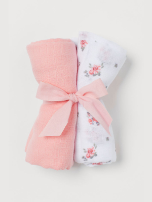 2-pack Muslin Comfort Blankets