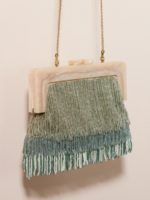 Valentina Fringed Clutch