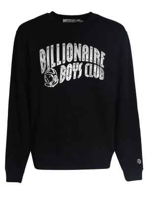 Billionaire Boys Club Logo Print Crewneck Sweatshirt