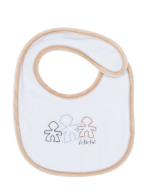 Le Bebe Enfant Logo Embroidered Bib