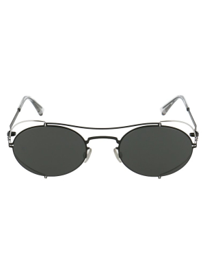 Mykita X Maison Margiela Oval Frame Sunglasses