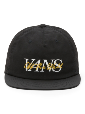 On The Vans Shallow Unstructured Hat