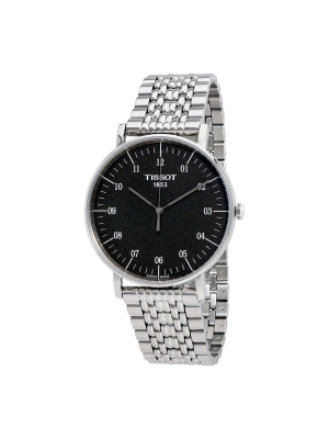 Tissot Everytime Black Dial Men's Watch T109.610.11.077.00