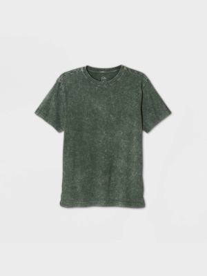 Men's Loose Fit Short Sleeve Crew Neck T-shirt - Original Use™ Green