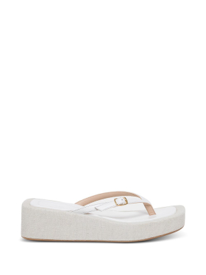 Jacquemus Les Tatanes Lin Platform Sandals