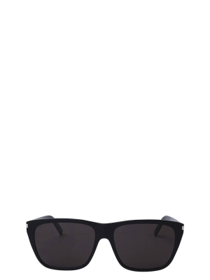 Saint Laurent Eyewear Rectangle Frame Sunglasses