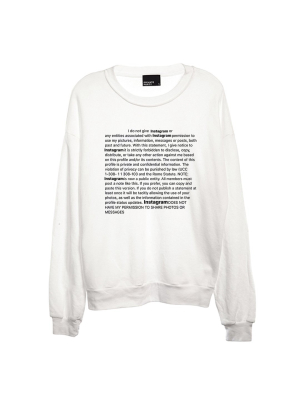 No Permission [unisex Crewneck Sweatshirt]