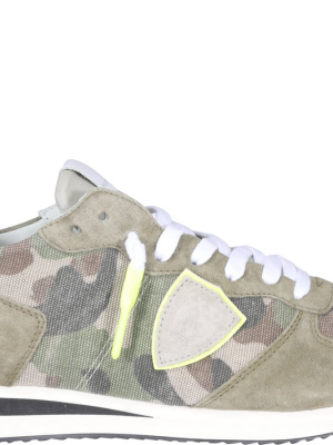 Philippe Model Trpx Camouflage Sneakers