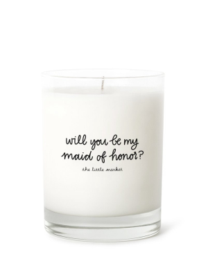 Candle - Will You Be My Maid Of Honor?