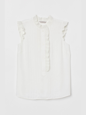 Pleated Blouse