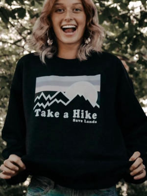 Take A Hike Crewneck