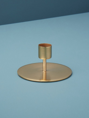 Gold Taper Candle Holder In Various Sizes