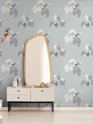 Lotus Wallpaper In Thunderbird From The Sanctuary Collection By Mayflower Wallpaper