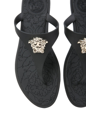 Versace Medusa Flip Flop Sandals