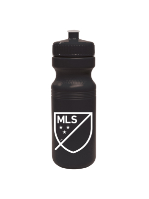 Mls Squeeze Water Bottle 24oz - Black