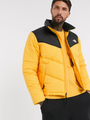 The North Face Saikuru Puffer Jacket In Yellow