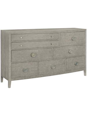 Linea Dresser, Cerused Greige