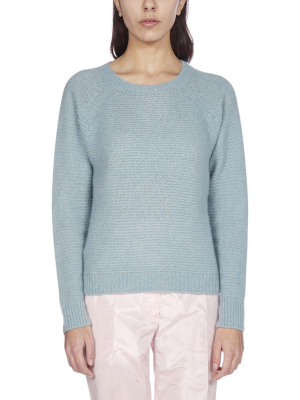 Max Mara Crewneck Knitted Sweater