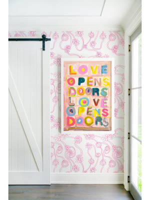 L.o.d. Love Opens Doors Art Print