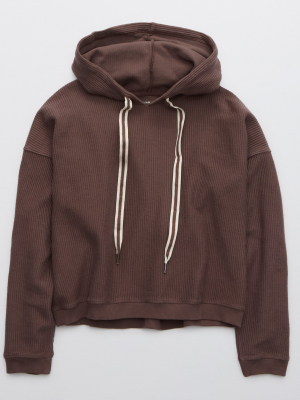 Aerie New Love Corded Hoodie