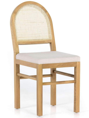 Allegra Dining Chair, Honey Oak, Set Of 2