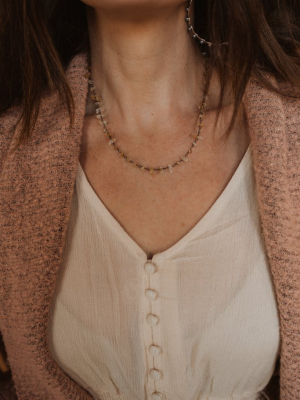 The Poncey Necklace | Yellow Chippy