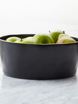 Sloan Black Serving Bowl