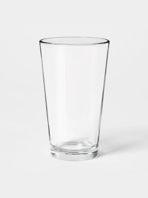 16oz Glass Basic Pint Glass - Threshold™