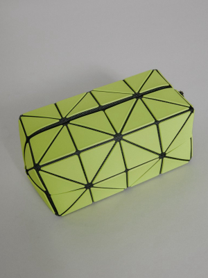 Box Pouch In Lucent Yellow
