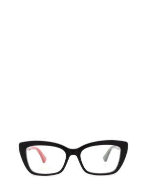 Gucci Eyewear Cat Eye Framed Glasses