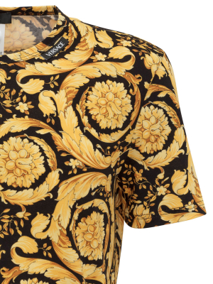 Versace Baroque-printed Crewneck T-shirt