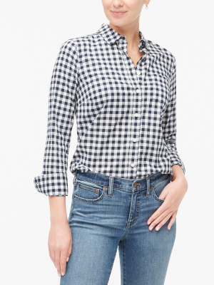 Gingham Button-up Shirt In Signature Fit