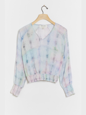 Cloth & Stone Kila Tie-dye Blouse