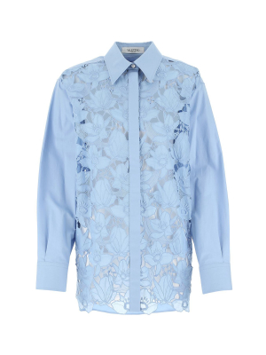 Valentino Lace Insert Shirt