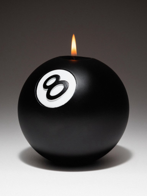 8 Ball Candle