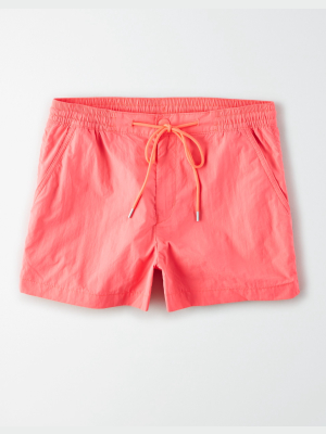 Ae High-waisted Nylon Sport Short