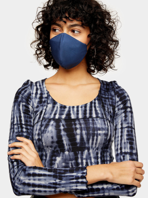 **plain Blue Fashion Face Mask