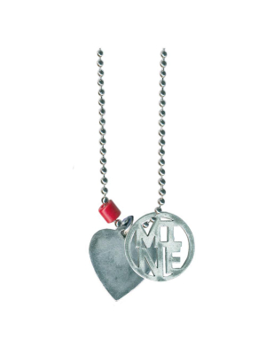 Heart And Mine Necklace