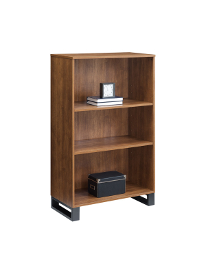 48" 3 Shelf Tavia Bookshelf Light Walnut - Whalen