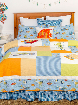 C&f Home Sea Life Quilt