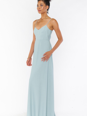 Faith Maxi Dress ~ Silver Sage Crisp