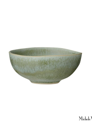 Mini Bowl Matte Leaf Green Glaze