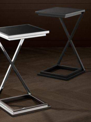 Eichholtz Cross Side Table - Black