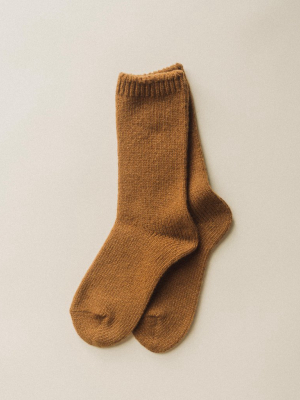 Kapital 56 Yarns Wool Military Socks, Gold