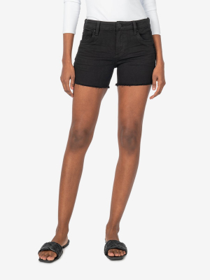 Gidget Fray Short, Exclusive (black)