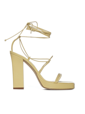 Paris Texas Strappu Block-heel Sandals