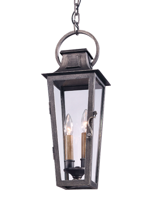 Parisian Square Hanging Lantern Medium By Troy Lighting