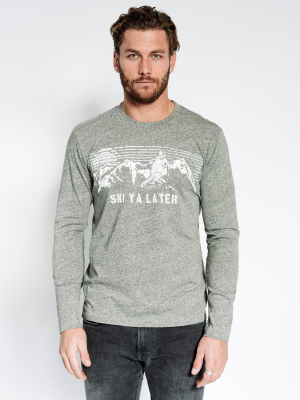 Sol Angeles Mens Ski Ya Later Long Sleeve Crew