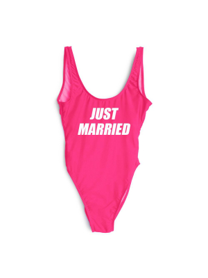 Just Married // Nike Font [swimsuit]